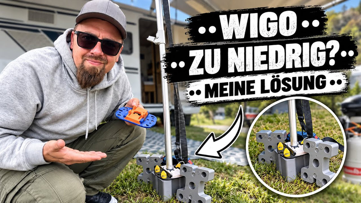 Wellenerhöhung passend für Wigo Rolli Plus – 5 oder 10 cm | CamperKeule Kooperation