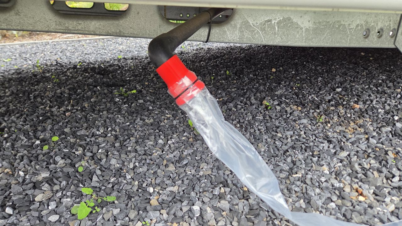 Abwasserschlauch-Set für Wohnwagen