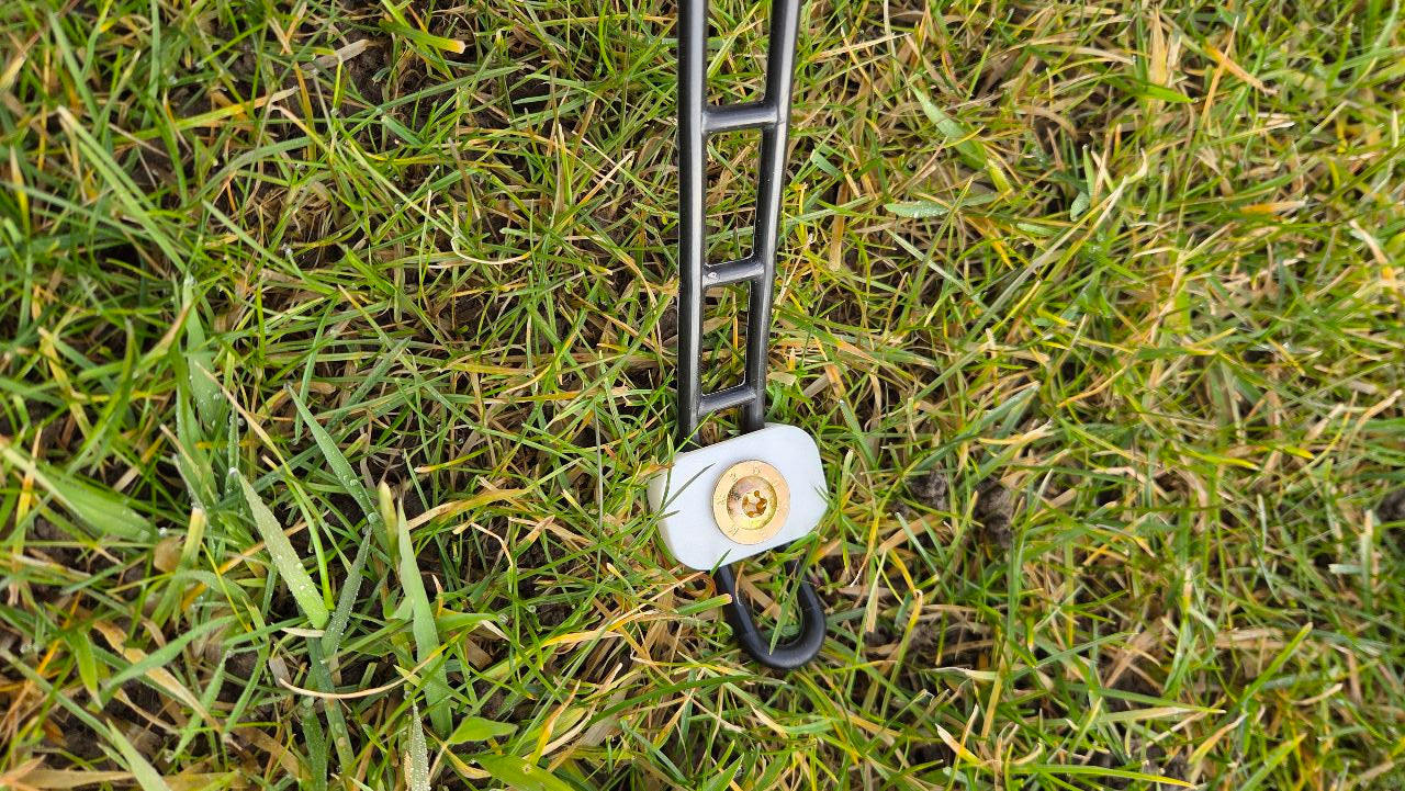 Adapter für Leitergummis und Tellerkopfschraube - Set mit 10 Stück