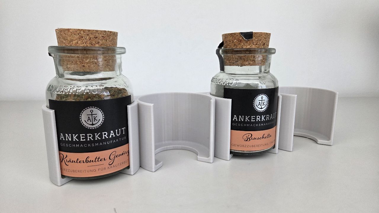 Gwürzregal (z.B. für Ankerkraut-Gläser)
